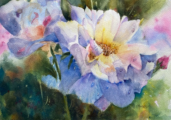 "Blue Peony"