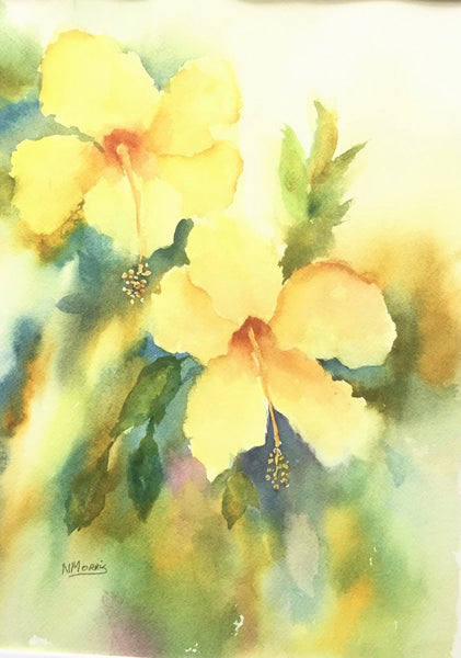 "Yellow Hibiscus"
