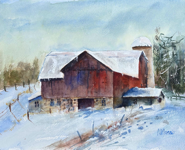 "Winter Barn"