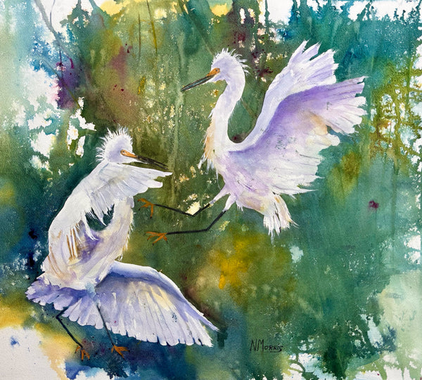 "Egret Duet"